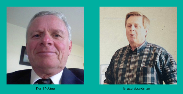 Ken McGee & Bruce Boardman, past BFC CFO's