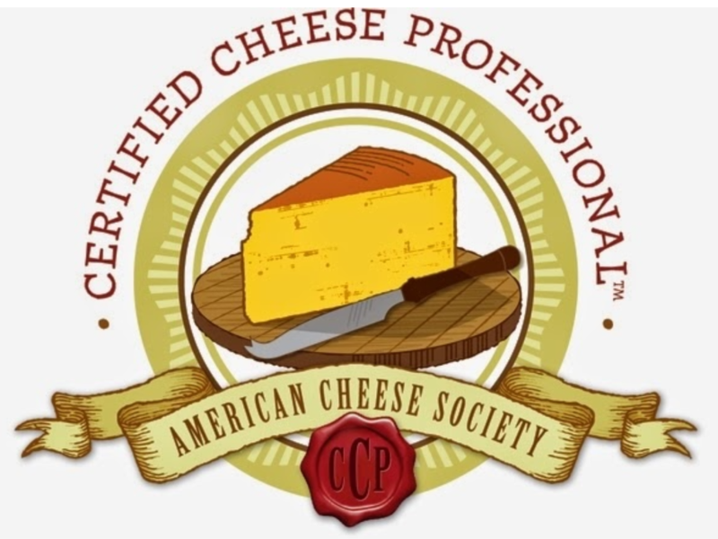 official emblem of the american cheese society certified cheese professional program